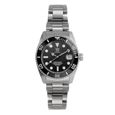 HYAKUICHI 101 No.16D 38mm 20 ATM Resistente al Agua Automático Buzo Negro - Imagen 1 de 4