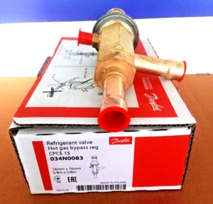 1PC- Danfoss 034N0083 Hot gas bypass regulator, CPCE 15, Solder ODF- Brand New - Picture 1 of 7