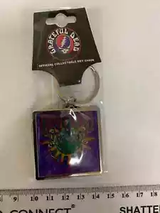 GRATEFUL DEAD SKELTON ARCHES LOGO RUND HOCHWERTIG METALL SCHLÜSSELANHÄNGER OFFIZIELL - Bild 1 von 7