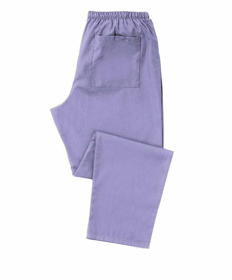 Nurses Doctors Workwear Scrub Trousers Hospital Medical Uniform Unisex Blue NHS - Image 1 of 1