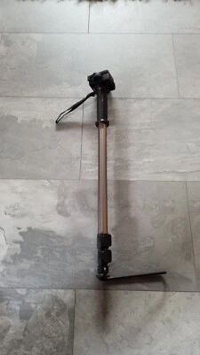 Einbein- Stativ Monopod Aluminium  60 cm- 140 cm mit Schnellwechselplatte - Bild 1 von 3
