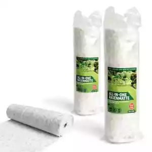 Greenyp 100m² Grassamen Matte Rasenvlies Rasensamen Rasenmatte Rasen Rollrasen - Bild 1 von 6