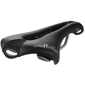 Selle Italia Max Flite TI 316 Gel Superflow Bike Saddle - Titanium Rails - Picture 1 of 3