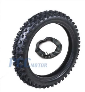 110/90-18 KNOBBY TIRE 4PR 4.10/3.50-18 INNER TUBE PIT TRAIL BIKE MOTORCYCLE TR68 - Picture 1 of 2