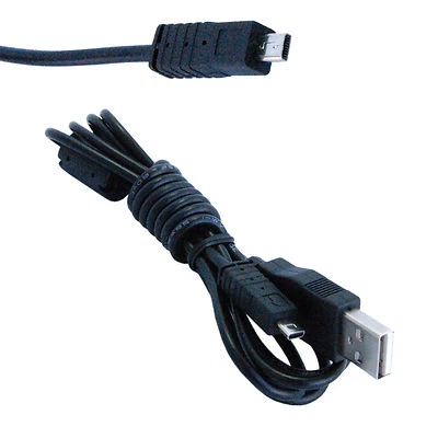 Cable USB HQRP para Sony Cyber-shot DSC-TF1 DSC-W710 DSC-W730 DSC-W800 DSC-W810 Foto 1 de 4