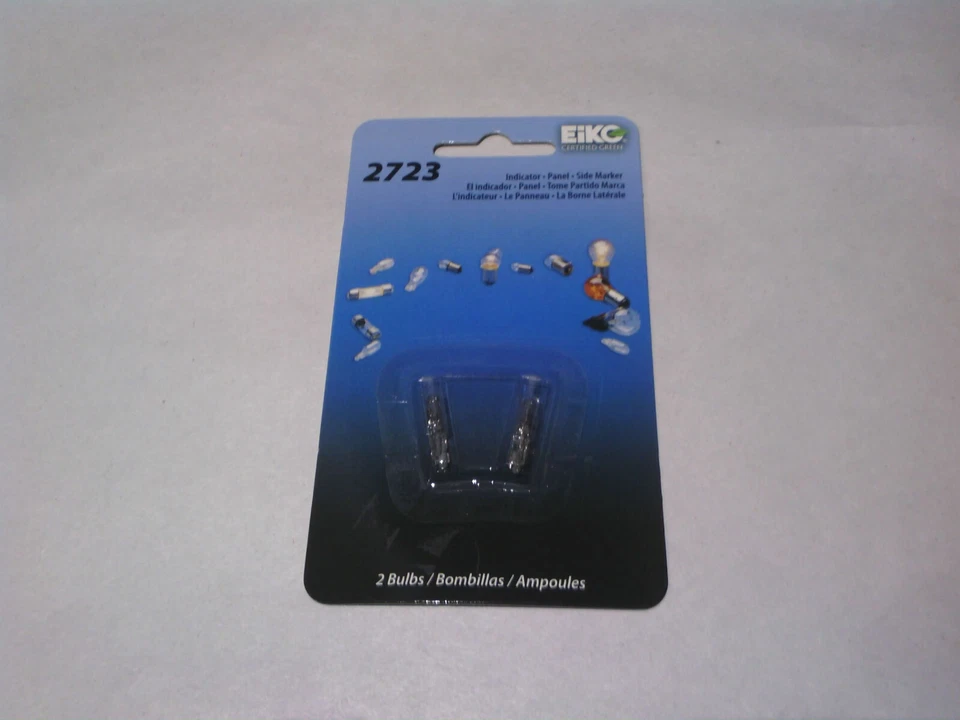 Sun Visor 灯泡-2 门 Eiko 2723 2 件装 — 第 1/1 张图片