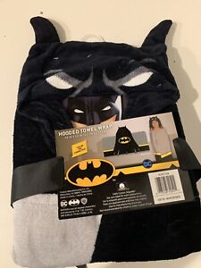 New DC Comics Batman Child Hooded Towel Wrap 24 x 50
