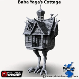 Baba Yagas Cottage Scatter Terrain Mesa Juegos DnD Impresión 3D 32/28/20/15/10 - Imagen 1 de 7