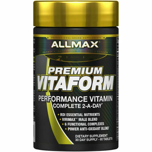 AllMax Nutrition Premium Vitaform Multivitamin Tablets - 60 Count