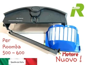 Cassetto Aspirazione Sporco per Roomba con Motore Nuovo Originale 620 600 Filtro - Foto 1 di 6