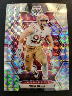 2023 Mosaic Nick Bosa SILVER MOSAIC PRIZM Card #216 — 第 1/2 张图片