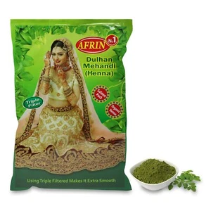 Afrin Organic Henna Triple Filter Dulhan Mehandi (1 kg) Delivery - Picture 1 of 3