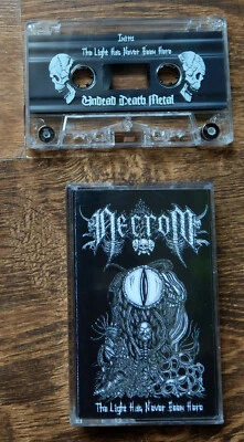 NECROM – The Light Has Never Been Here (Handnumbered MC Tape) Ltd. 250  - Image 1 of 4