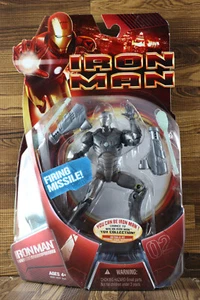2008 IRON MAN MARK II 2 Firing Missile Action Figure - Picture 1 of 6