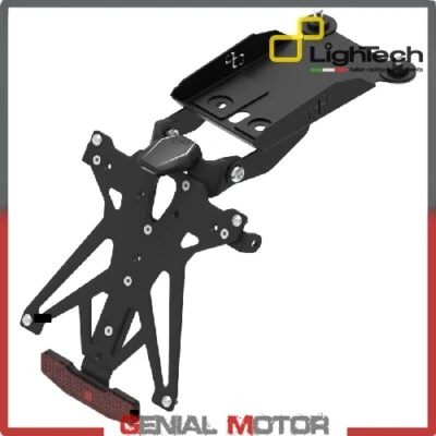 LIGHTECH adjustable license plate holder Ducati Hypermotard 939 2013 > 2018 - Image 1 of 3