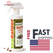 Ecoraider Natural Non Toxic Bed Bug Killer 16 oz Spray Bottle Pest Control
