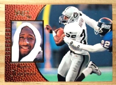 1996 PINNACLE SELECT NAPOLEON KAUFMAN ROOKIE CARD#57 NM-MT RAIDERS HUSKIES - Image 1 of 2