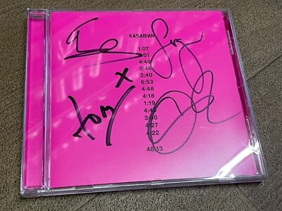 NEW Band Signed Kasabian 48:13 CD 2014 ALBUM Sony Music Great Condition - Image 1 of 4