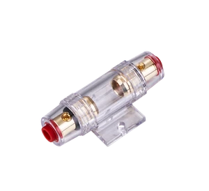 AGU Fuse Holder For Car Audio Radio Gold Plated For 4GA 8GA Power Wire SKFH104 - Picture 1 of 1