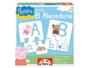 Juego aprendo el abecedario Peppa Pig Educa Borras - Imagen 1 de 2
