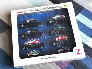 Cm's 1/64 Rally Car Collection Colin Mcrae Memorial 2 Subaru Citroen Ford 8 Cars - Picture 1 of 5