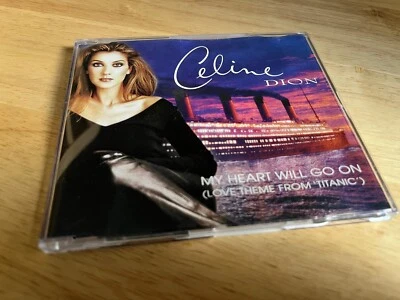 Celine Dion My Heart Will Go On Love Theme Titanic Soundtrack Single CD (1997) - Image 1 of 4