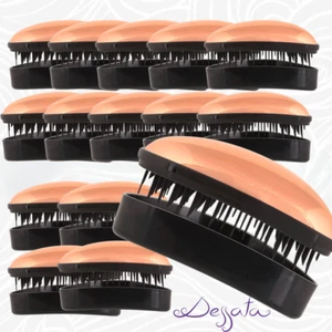 RESTPOSTEN DESSATA Detangler Entwirrende Haarbürste 15Stck mit Deckel Reisegröße - Picture 1 of 3