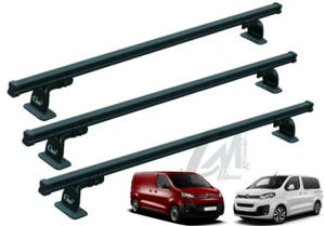 9417 3 BARRE PORTATUTTO VIVARO 17.. CITROEN JUMPY (17...) SPACETOURER (17...) - Imagen 1 de 10