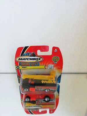 MATCHBOX GMC BUCKET TRUCK ON BLISTER - Immagine 1 di 3