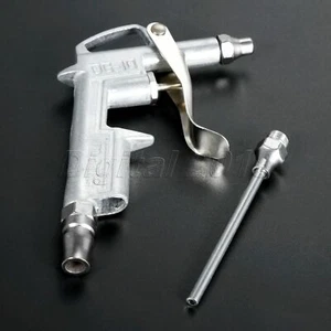 Blow Clean Dust Removing Trigger Air Duster Gun Cleanner Silver 1/8" Pack Of 1 - Picture 1 of 10