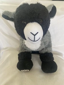 Build A Bear Baby Goat 2021 Black Gray White 12” BABW Plush Stuffed Animal Farm - Picture 1 of 12