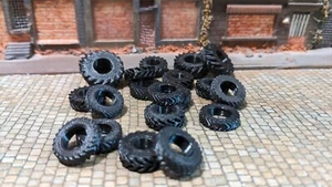 20 Stück Altreifen Reifenset "Traktor" im Maßstab H0 (1/87) Reifen mit V-Profil - Picture 1 of 3