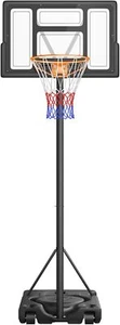 Basketballkorb mit Rollen 130-305cm Höhenverstellbar Tragbarer Basketballständer - Bild 1 von 8