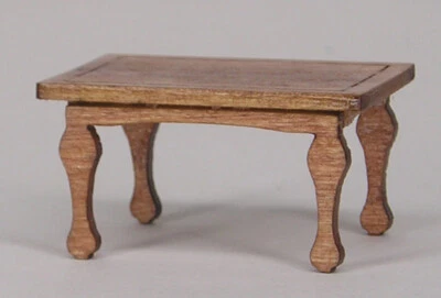 1:48, 1/4" Scale Dollhouse Miniature Furniture Kit Dining Table - 0002619 - Image 1 of 2
