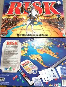 VINTAGE Risk Board Game 2000 SPARE PARTS - Replacement Pieces Cards Board Manual