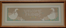 "Welcome Friends" by E. Brownd ~ Serigraph 1188/2500 Signed by Artist