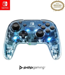 PDP *OFFICIAL* Prismatic Deluxe Wireless Controller *AFTERGLOW EDITION* (Switch) - Picture 1 of 24