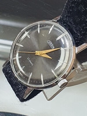 Винтажные ультратонкие часы CORNAVIN Ref.2209 23 камня сделано в СССР - Изображение 1 из 4