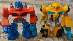 Transformers Rescue Bots Playskool Heroes BumbleBee & Optimus 3,5" Rescue Squad - Bild 1 von 3