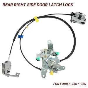For 99-07 Ford F250 F350 Super Duty Rear Right Door Latch Lock Passenger Side - Picture 1 of 9