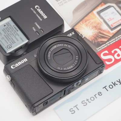 [Mint] Canon Powershot G9X Mark II 20.1MP Digital Camera w/Battery, Charger - Image 1 of 4
