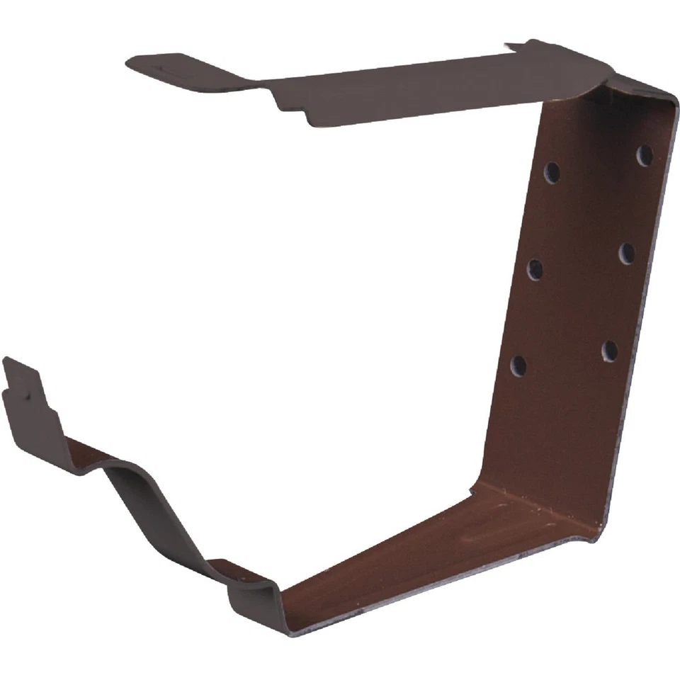 Spectra Metals K Style Aluminim Brown Snap-Lok Gutter Hanger Bracket, (4-Pack) - Image 1 of 2