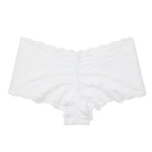 Panty corto de encaje blanco talla XL VS Victoria's Secret LOVE CLOUD - Imagen 1 de 9