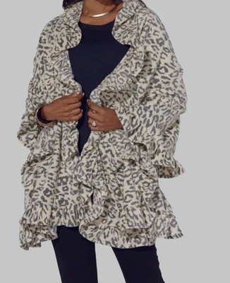 Ruffles to Riches Plush Shawl - Image 1 of 4