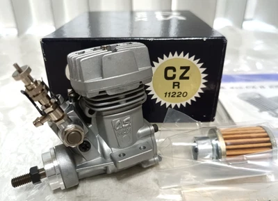 O.S. MAX CZ-R Engine 11220 CZR with Box & Manual  OS Ogwa Seiki Very Rare - Image 1 of 4