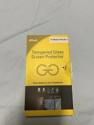 JETech Tempered Glass Screen Protector for iPhone 11 Pro/XS/X 1-Pack - Image 1 of 3