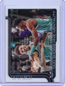 2025-26 Topps Basketball - Hornets Duo Have Powerful Sting #283 - Picture 1 of 2