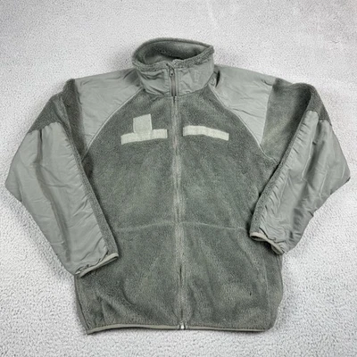 US Military Gen III Polartec 100 Cold Weather Fleece Jacket Green GC Large Reg - Image 1 of 4