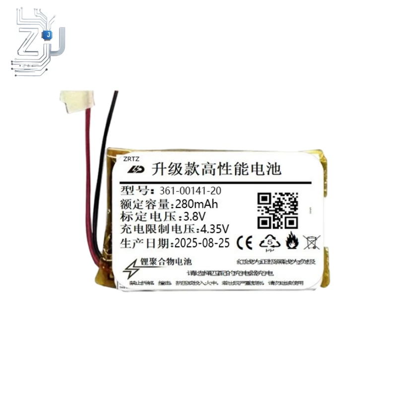 3.8V 280MAH Battery for Garmin Instinct 2 Solar 361-00141-20 Fast Delivery 1 PCS - Image 1 of 4