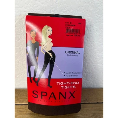 SPANX by Sara Blakely Tight End Tights Chocolate NEW ~ Size E - Image 1 of 4